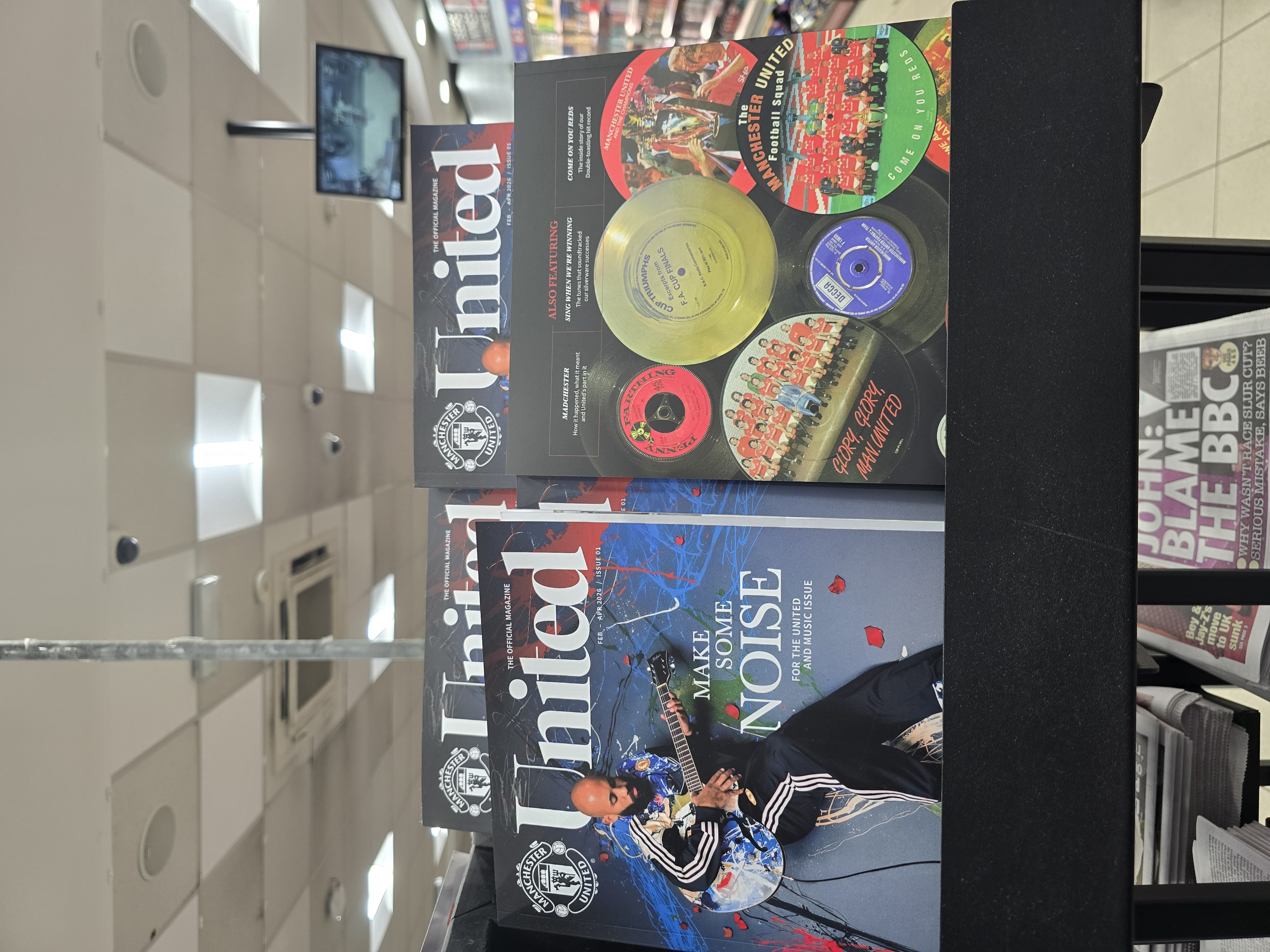 《UNITED》創刊號 ~ 曼聯官方雜誌