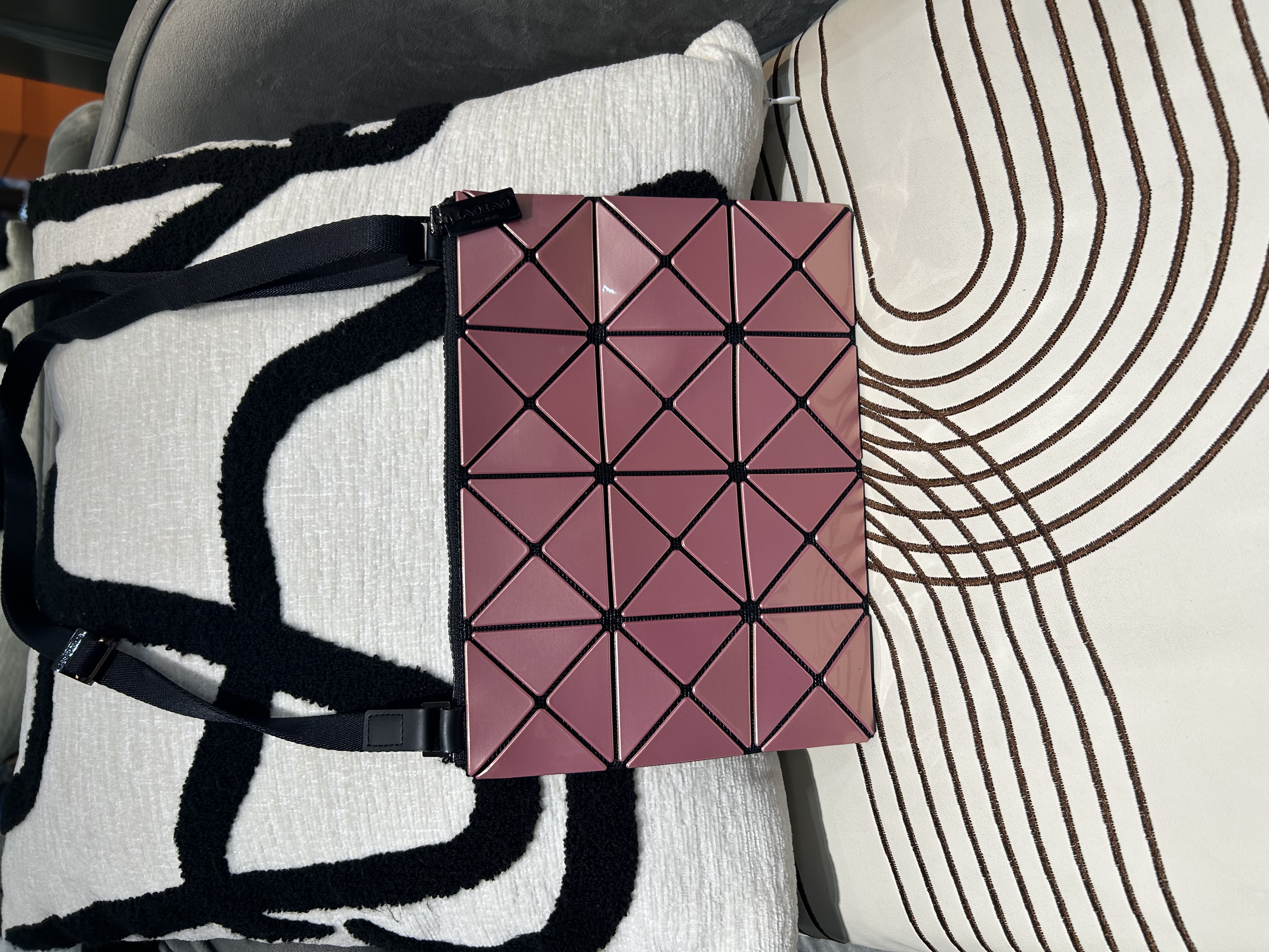 Issey Miyake Bao Bao Lucent W Color Crossbody Bag 100%Authentic, 98%New