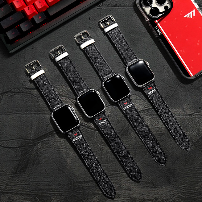 [T1 x FESTIVER] Uniform Apple Watch Leather Strap (5款)