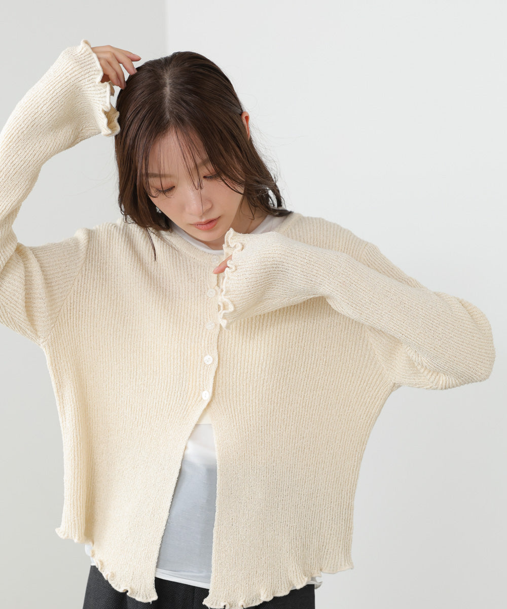 <JP> Spring Mellow Ruffles Soft Knit * 4色入 <預購>