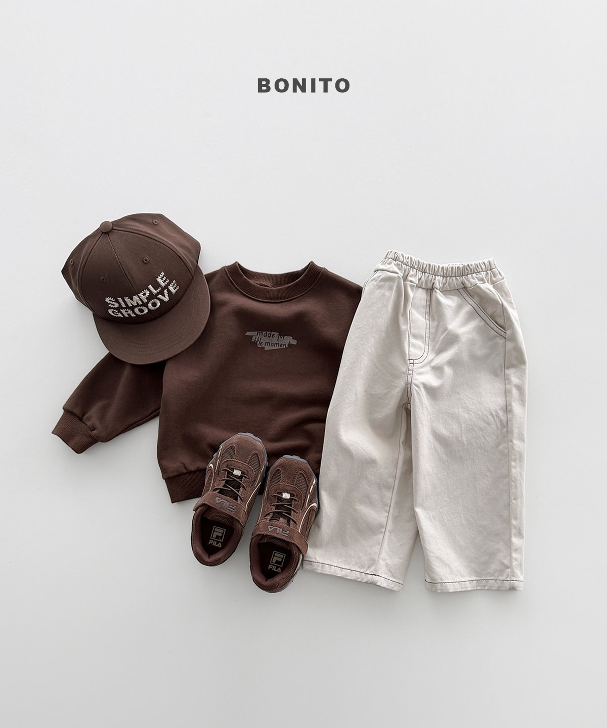 BONITO Stitch Cotton Pants