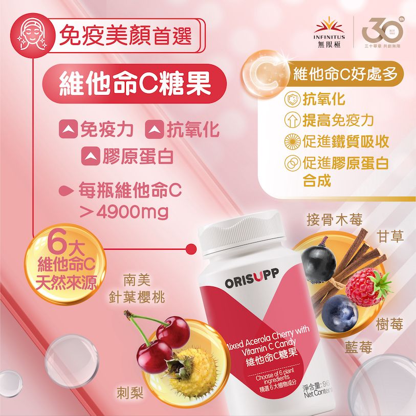 優全佳牌維他命C糖果