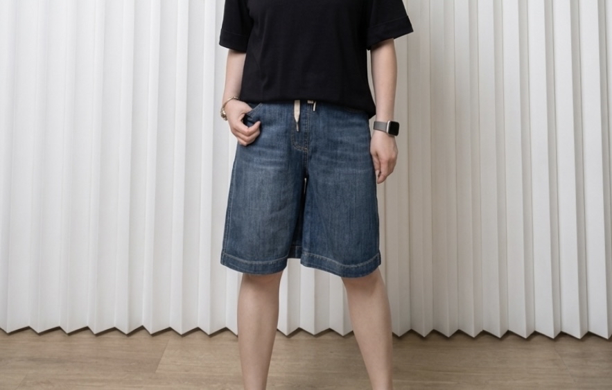 全像根腰牛仔短褲 M709 844174269