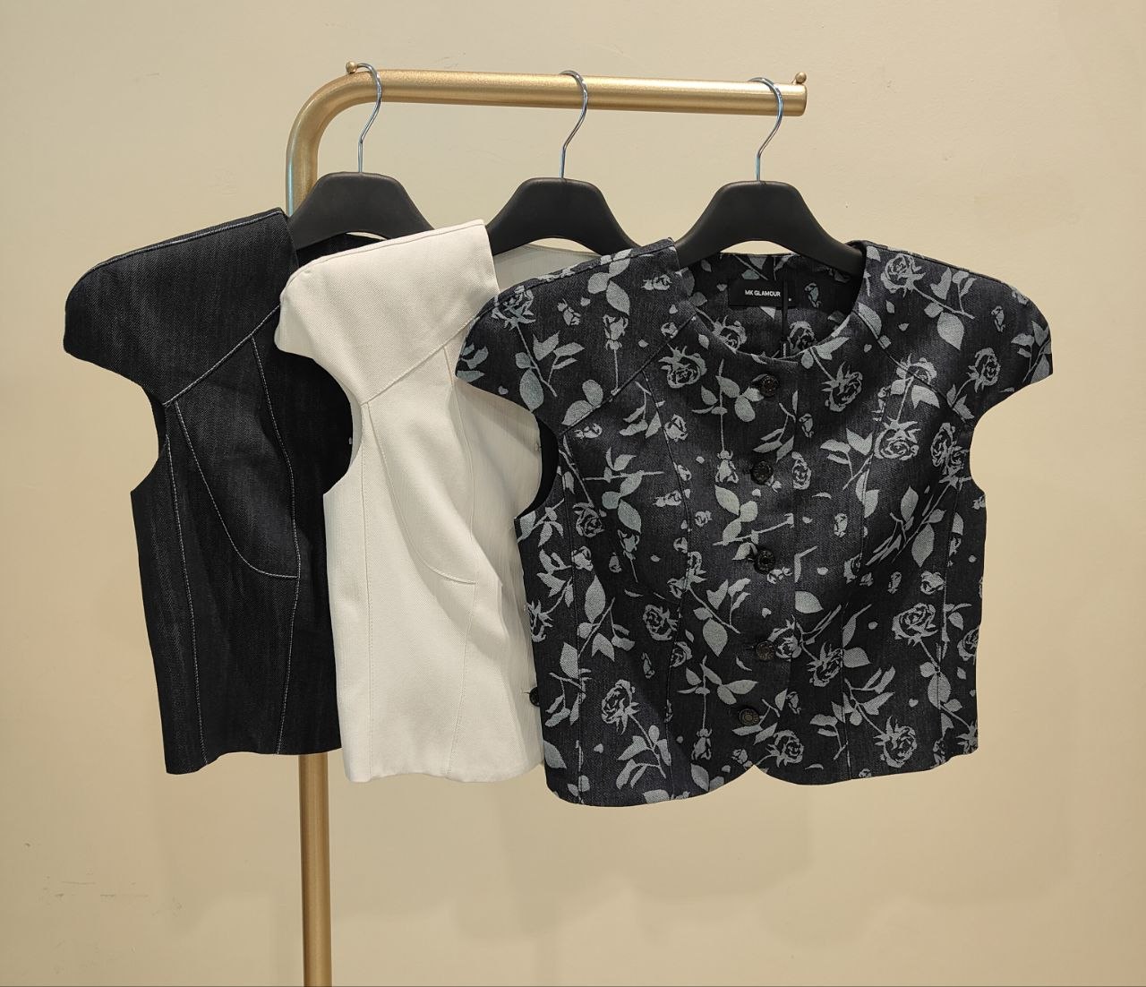 独家设计牛仔上衣 2691