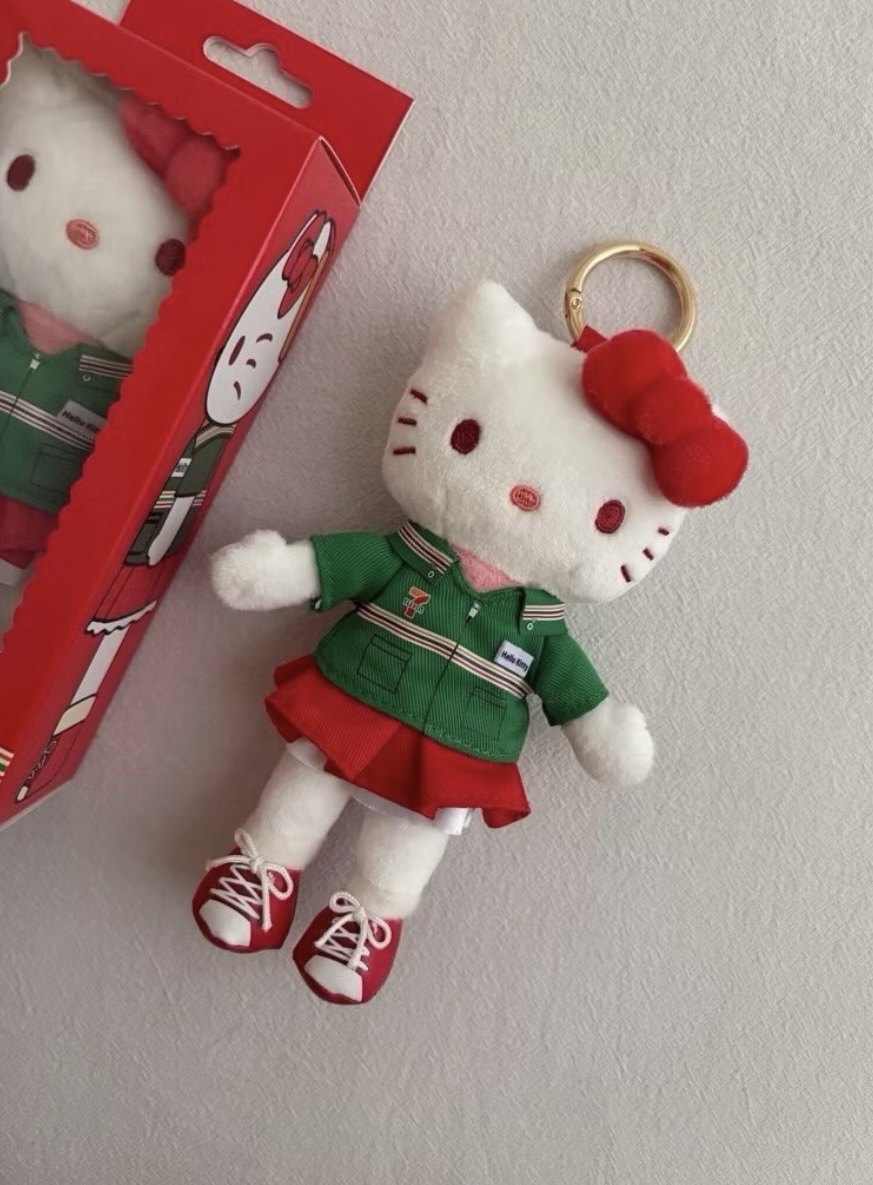 🇯🇵日本7-11限定 長腿Kitty 店員制服