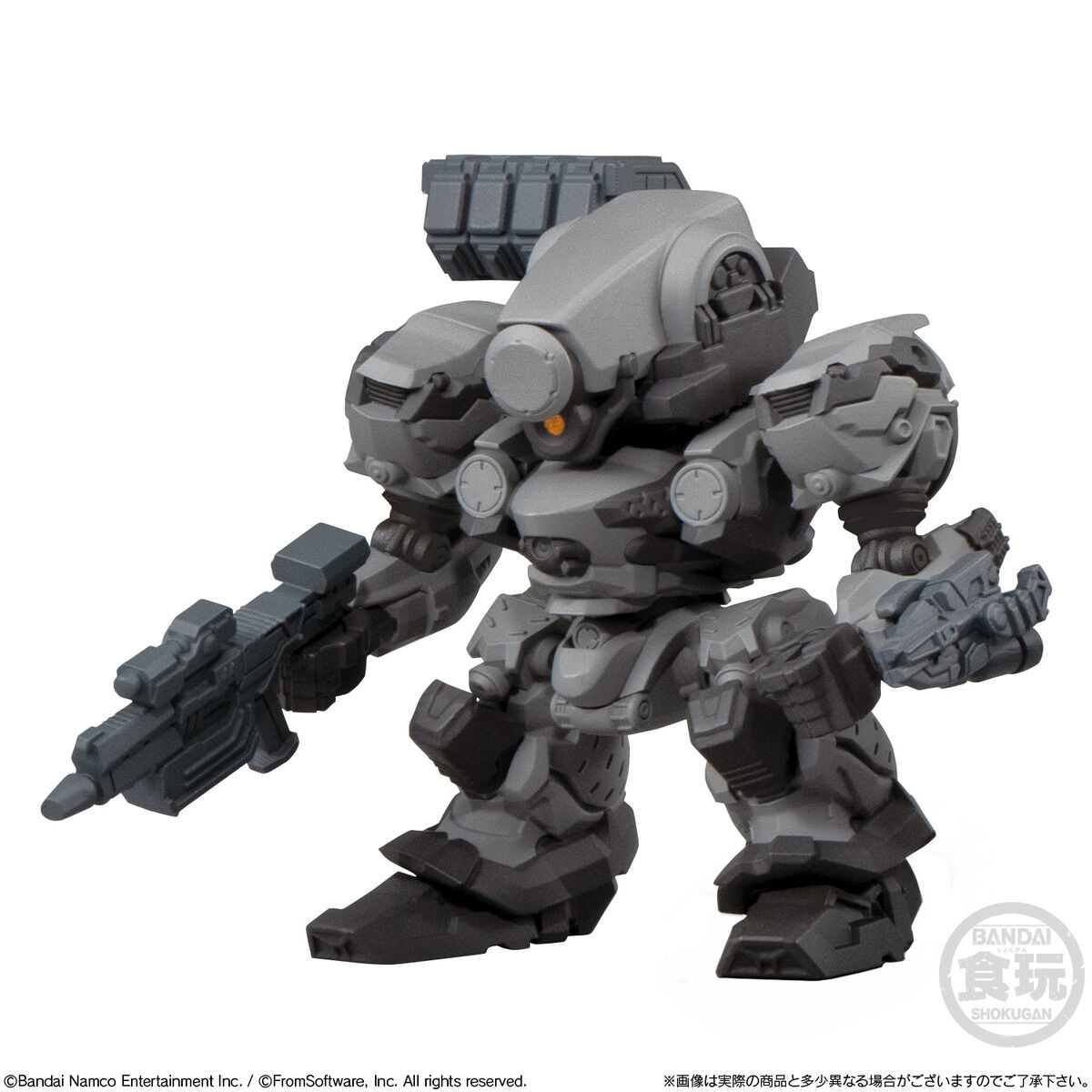 (預訂訂金 $100) (總價 $382) (魂限) Bandai ARMORED CORE VI FIRES OF RUBICON Assemble Collection Vol.01 Default color set 食玩 (行版) 