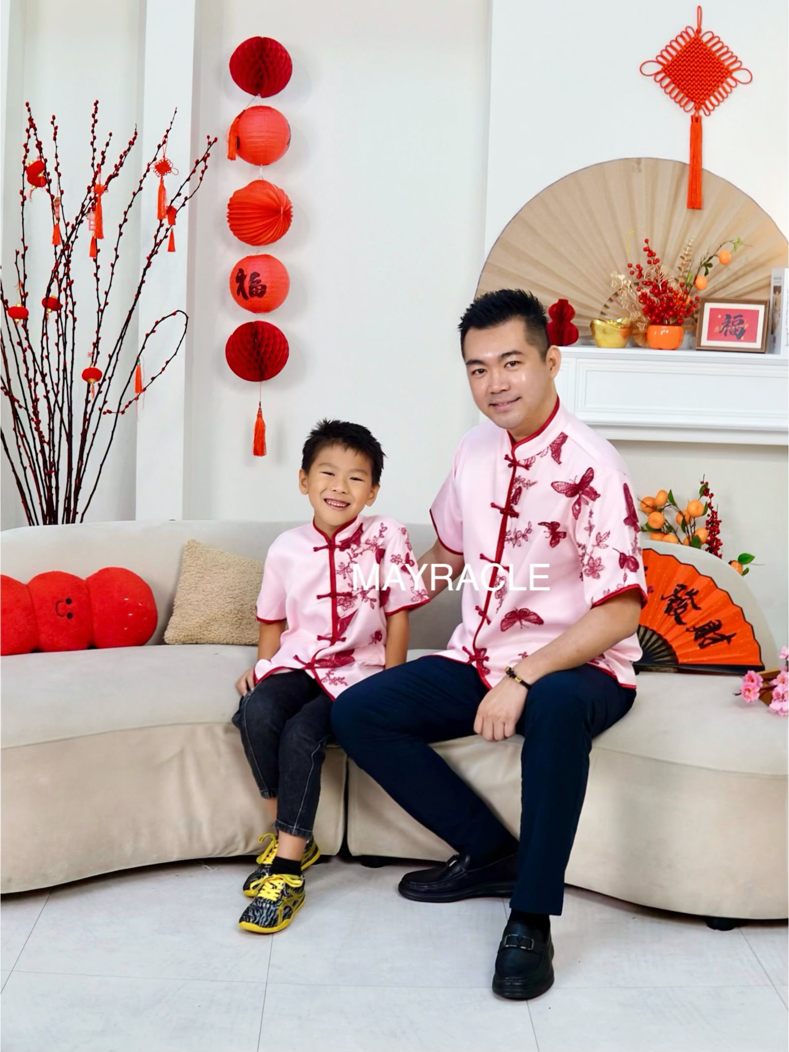 [PRE-ORDER] CNY 2027 Butterfly (蝶) Men Shirt