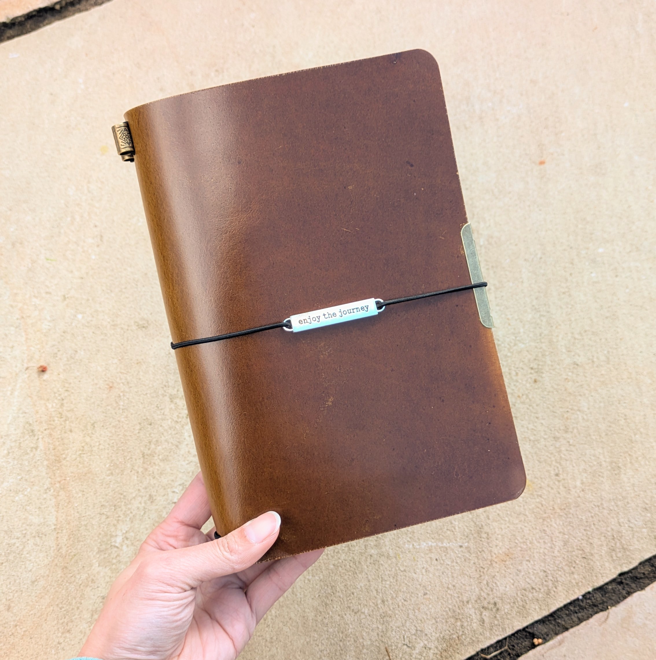 Kayztyle-made Collection 2025ji-23WD.02-2 : Double-sided Leather Journals Duo-cover Design