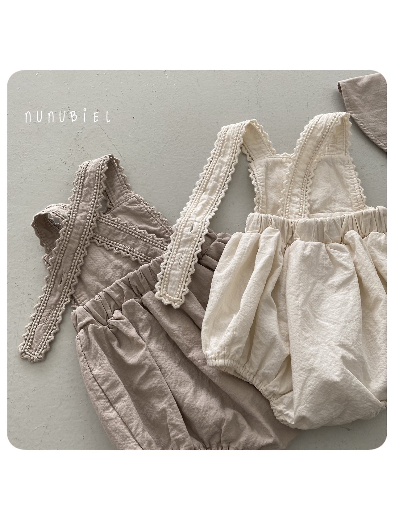 🇰🇷Nunubiel背帶包屁+帽