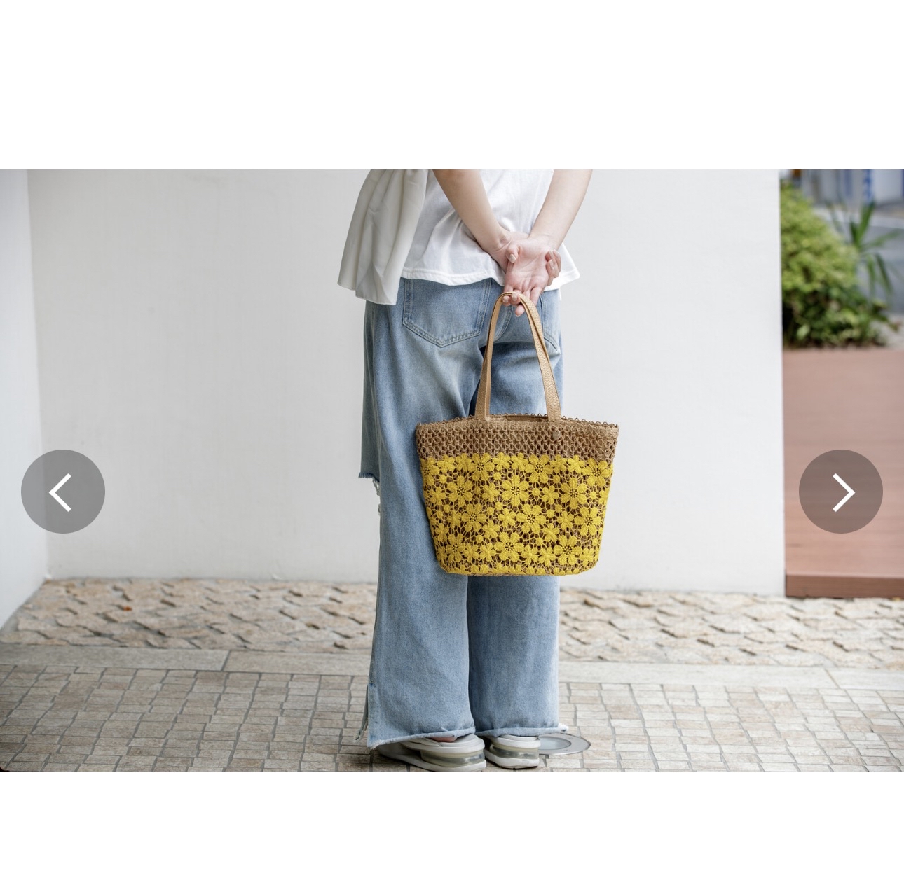 日本CDF ètendue輕便編織手提袋