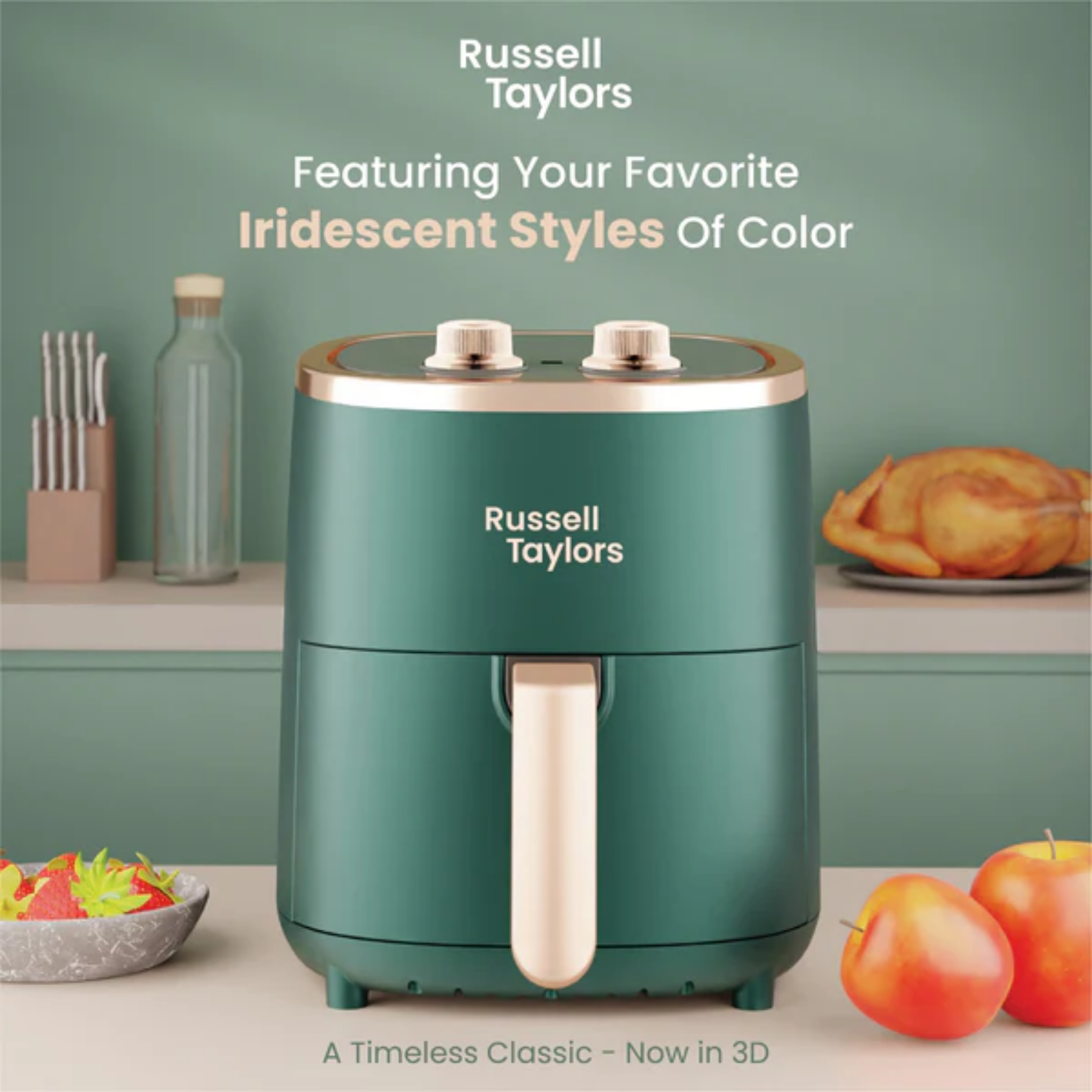 Russell Taylors 4.2L Analogue Air Fryer (Z1)