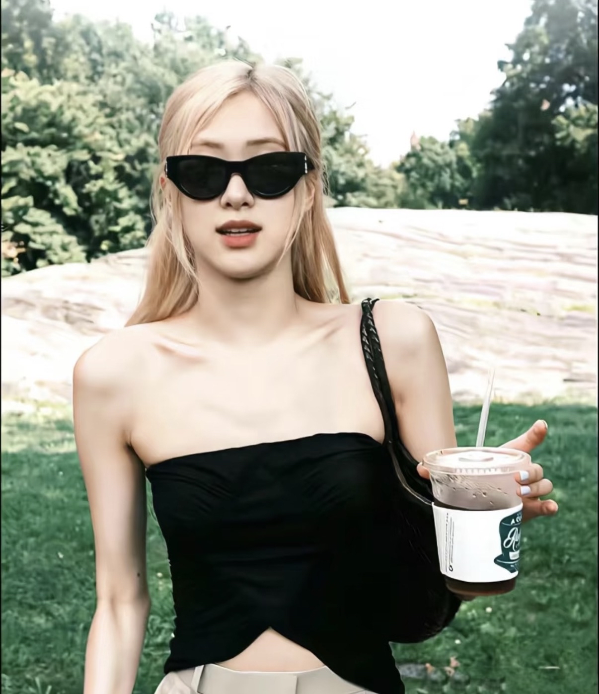 現貨✨Rose 同款🩷 限時優惠✨Saint Laurent M94 太陽眼鏡