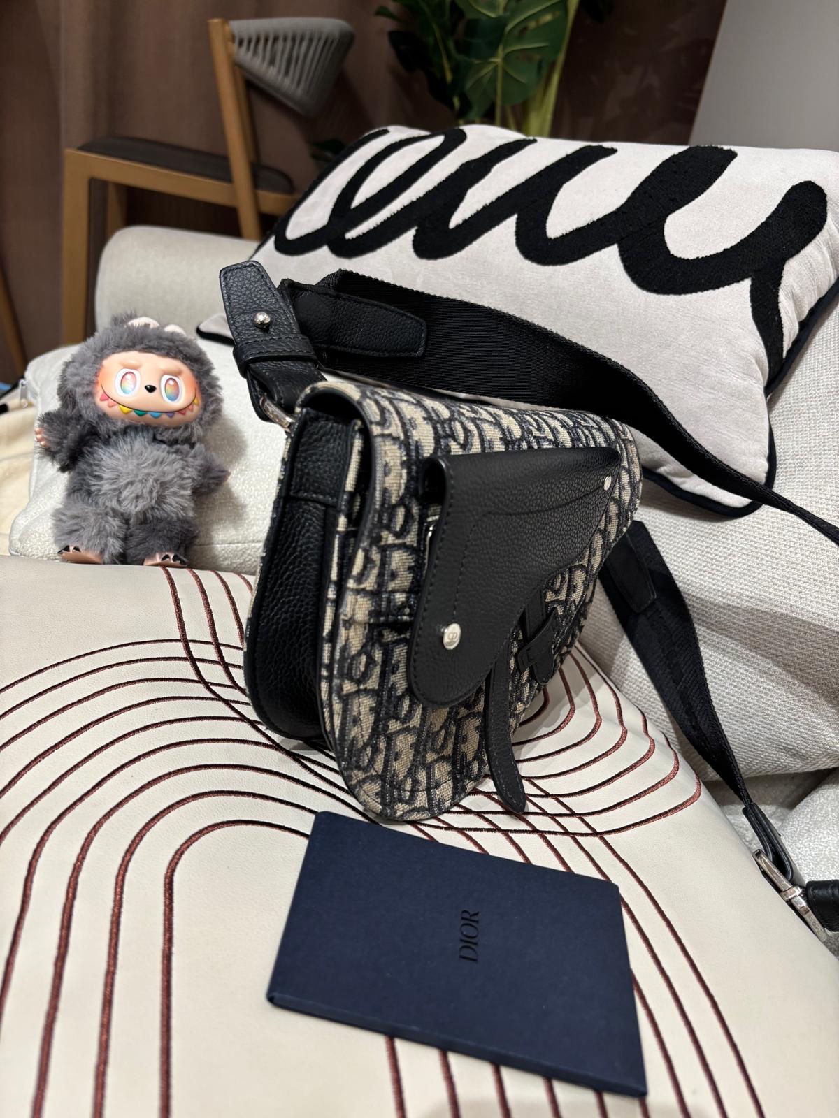 Dior saddle pouch Crossbody Bag 100%Authentic ,95%new ✅dust bag