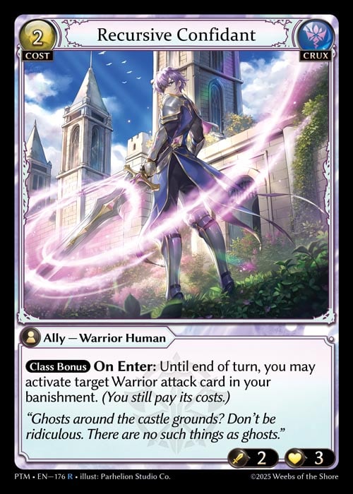 Recursive Confidant / PTM-176 (R)