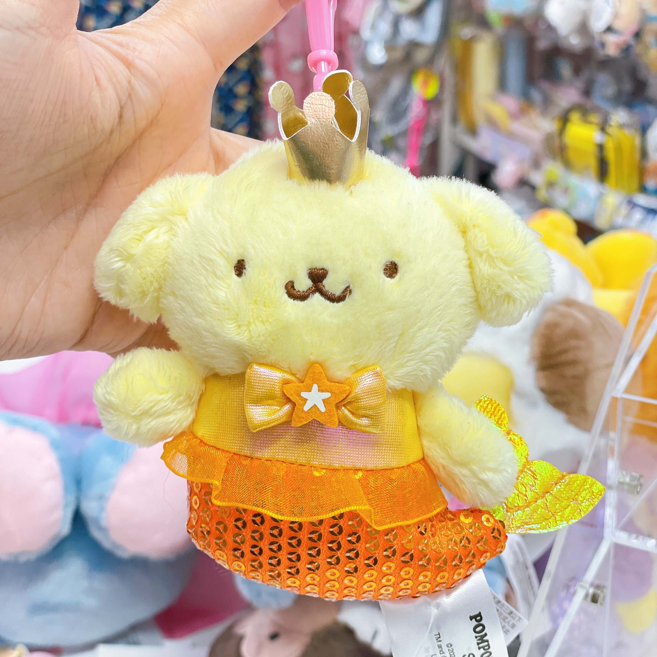 原裝行貨Sanrio夏天美人魚系列Kitty布甸狗公仔/掛飾