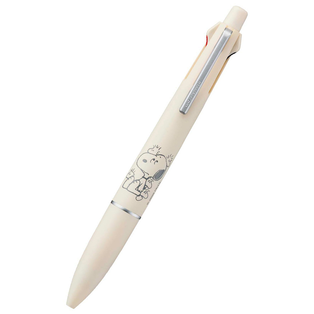 現貨｜Snoopy 日本製 uni Jetstream Lite Touch Ink 4&1 多功能 5用筆 0.5mm 4色原子筆 + 0.5mm 鉛芯筆 (MSXE5-LSPN-05 MWMB)