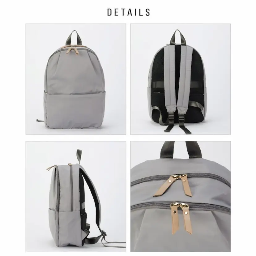 現貨🌸日本直送 |日本Senbado輕量雙肩背包/輕便收納大容量收納背囊（灰色）