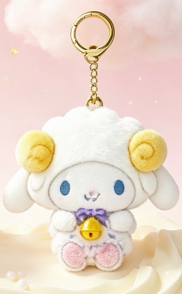 ［11月底到貨] Sanrio 11月新款綿羊公仔掛飾