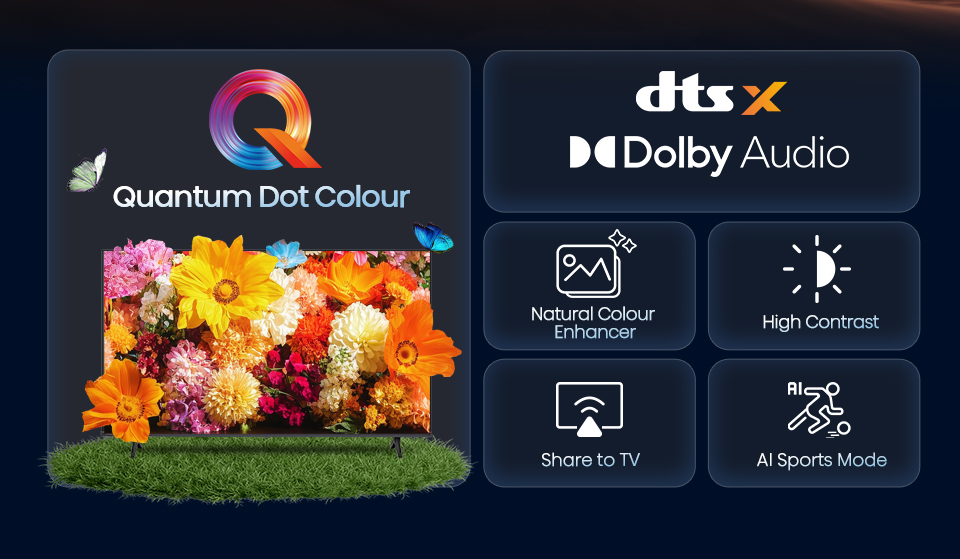 Hisense 43-Inch Q5S Series Full HD QLED Smart TV (43Q5S)