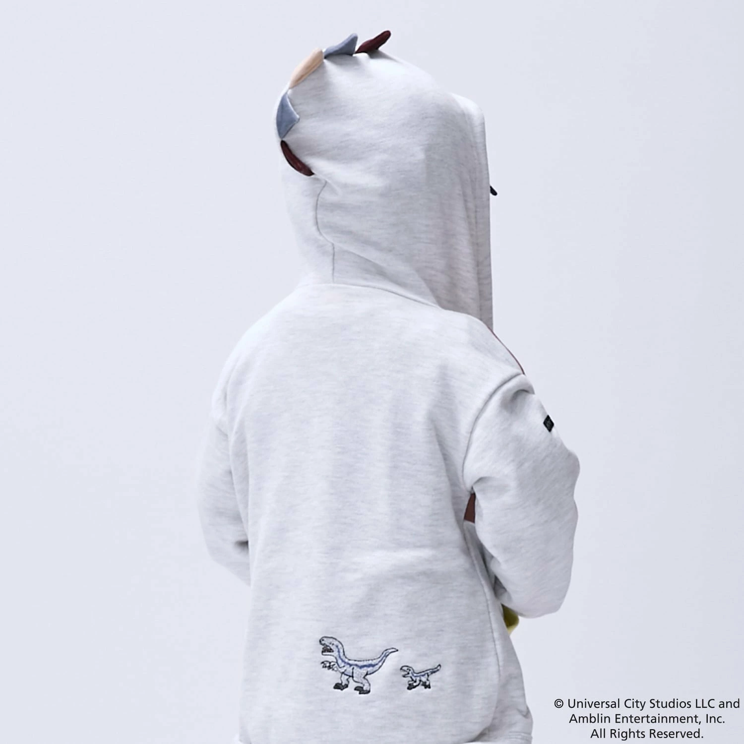 🆕【⭐訂購⭐】🇯🇵日本直送 🌀#JurassicWorld 恐龍刺繡 立體裝飾 連帽外套［2款選］🌀 [ELIA-0019][261004]