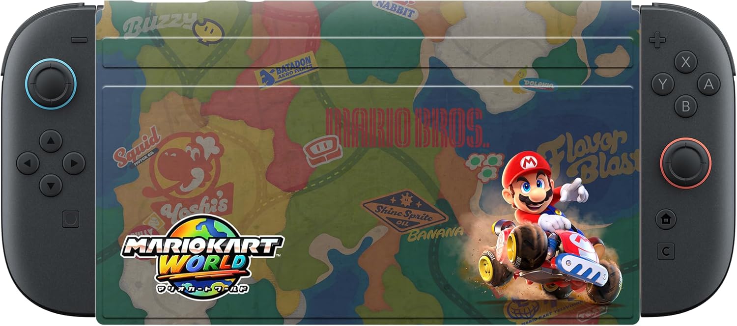 SW2 Keys Factory Mario Kart World 主機保護套 (KFC-001-1) SW2-0330