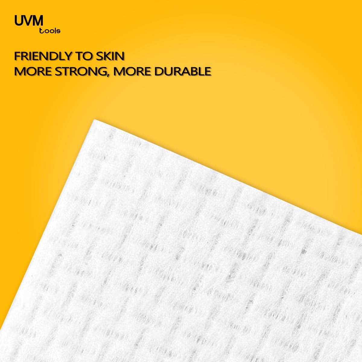 UVM tools 一次性 柔軟 洗臉巾 (60片裝-EF紋) 適用於嬰兒洗臉、護膚、卸妝
