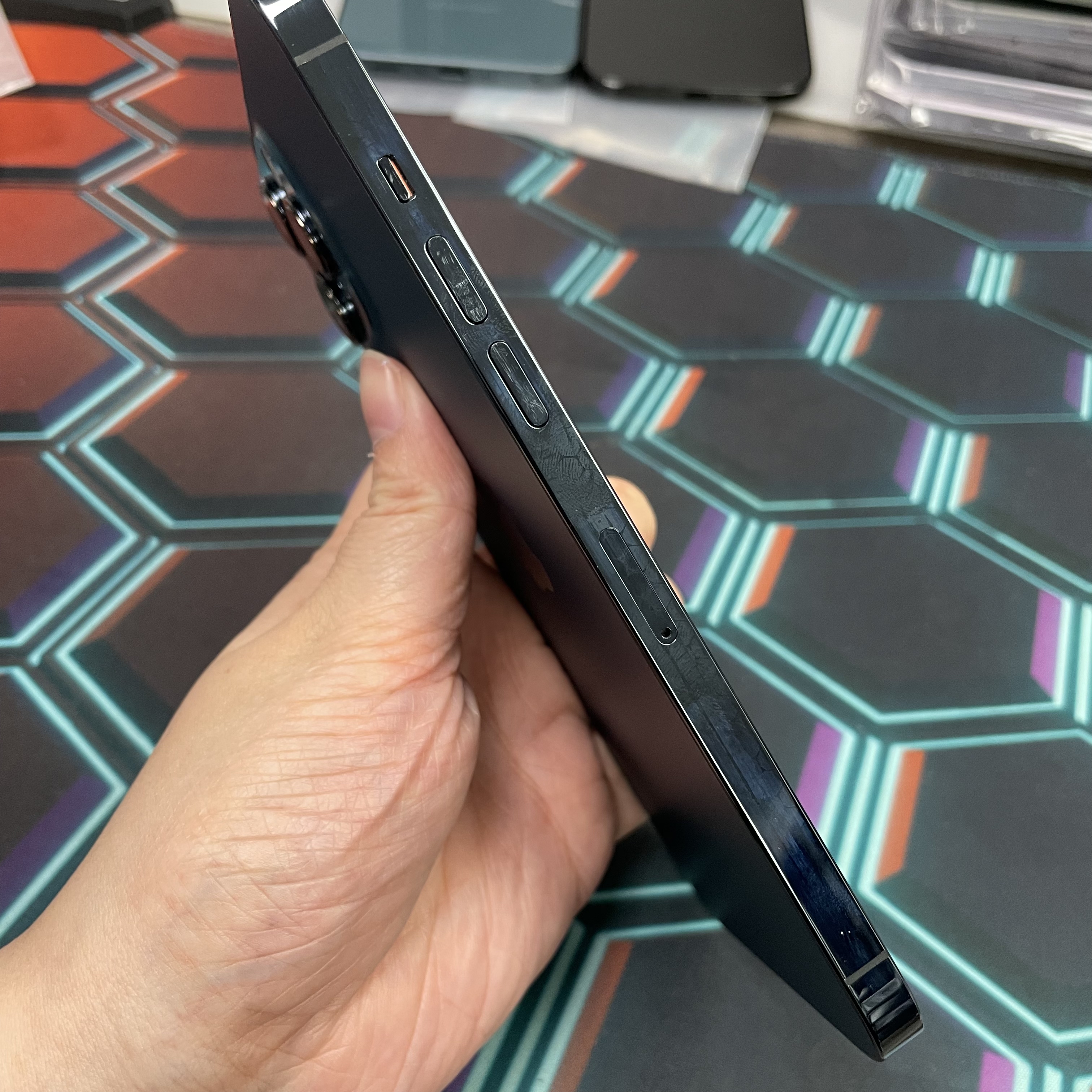 *8168 12 pro max 勁靚機 256GB 電76 藍色 blue