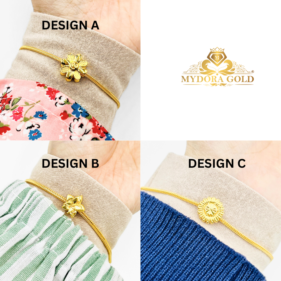 MYDORA Bead Blossom Full Gold Series (5G) | EMAS 916/22k