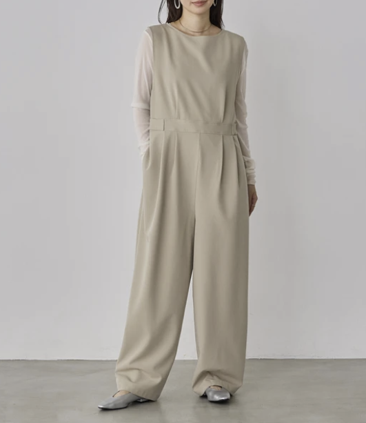 一件式連身褲 - 2026 流行穿搭  潮流連身褲 時尚穿搭 柔軟舒適 四季皆宜 成人休閒 日常穿搭 易於配搭 日本直送   #JP-I-260011