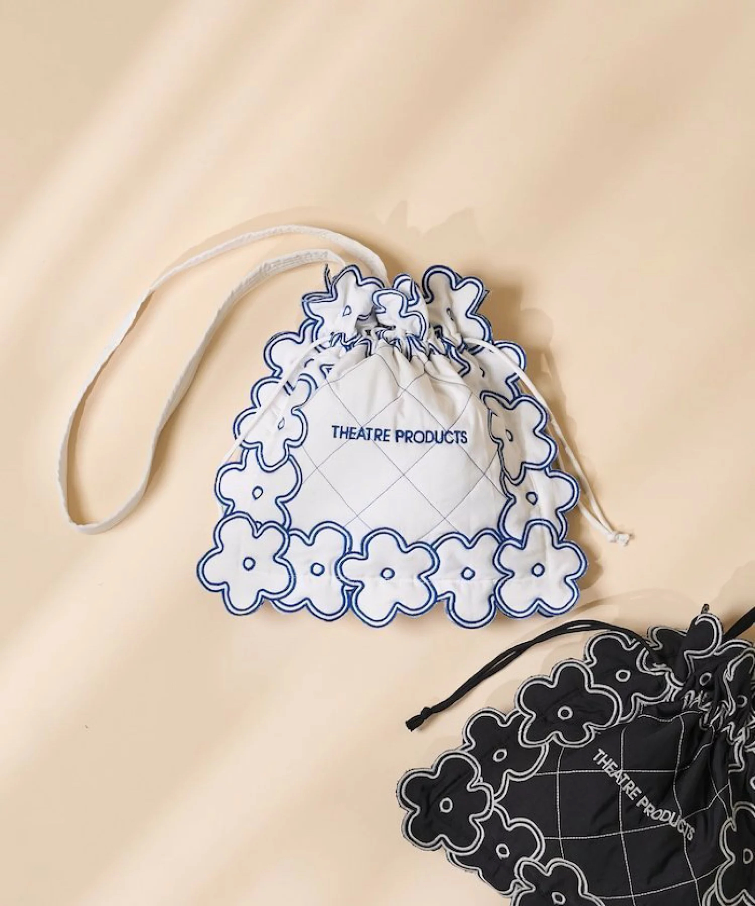 日本預訂📍日本限定THEATRE PRODUCTS花花邊圖案Tote Bag 不包郵 2026年4月上旬出貨