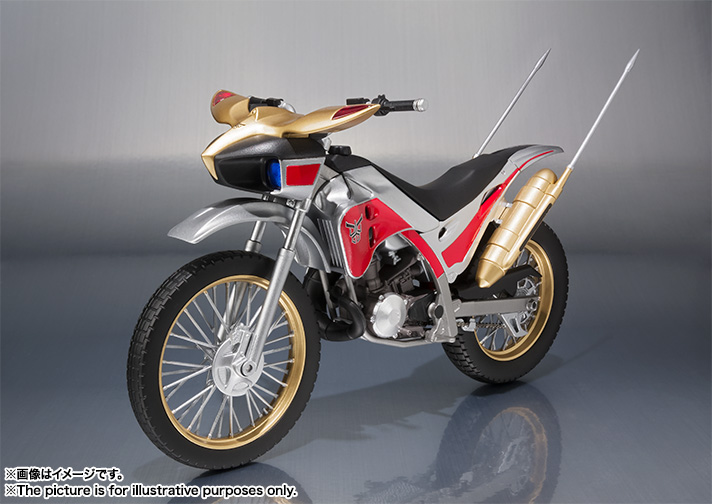 (行版) Bandai S.H.Figuarts 幪面超人古迦 電單車 三角追跡者 2000 SHF Kamen Rider Kuuga Try Chaser 2000 (2015)