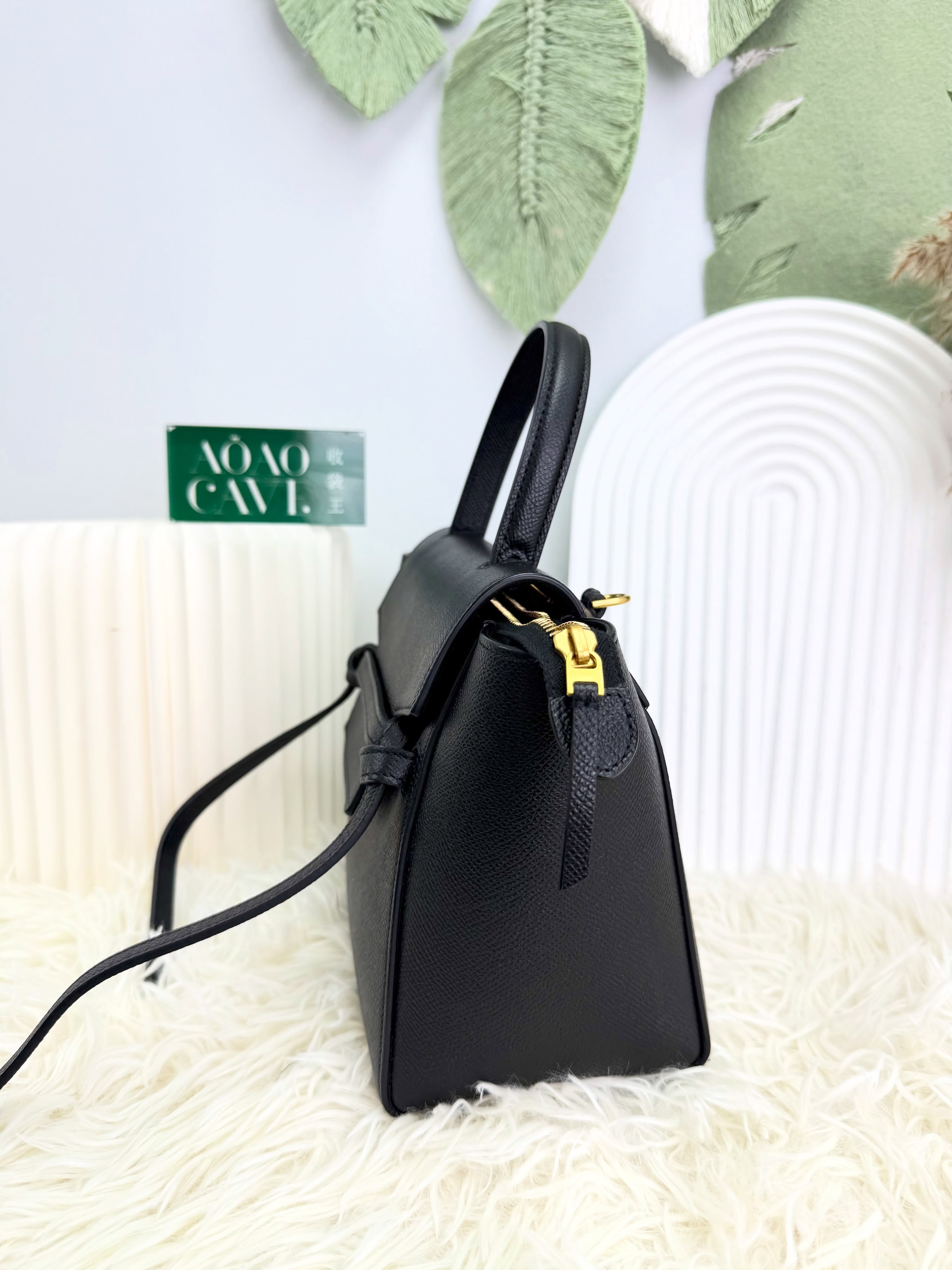 Celine👜 PRE OWNED 🛍️🖤黑色 belt bag 