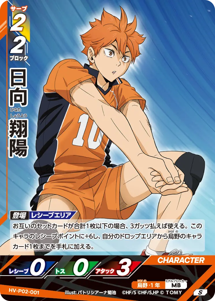 日向 翔陽ひなた しょうよう HV-P02-001