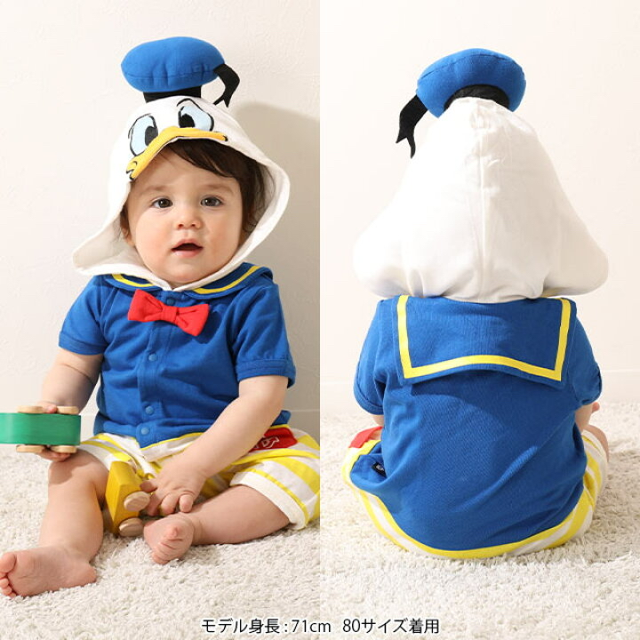 🇯🇵預訂 日本直送🇯🇵Babydoll x Disney五色人物造型連帽短袖連身服