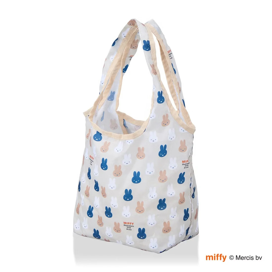 MIFFY 可摺疊 環保袋 S 3色 face