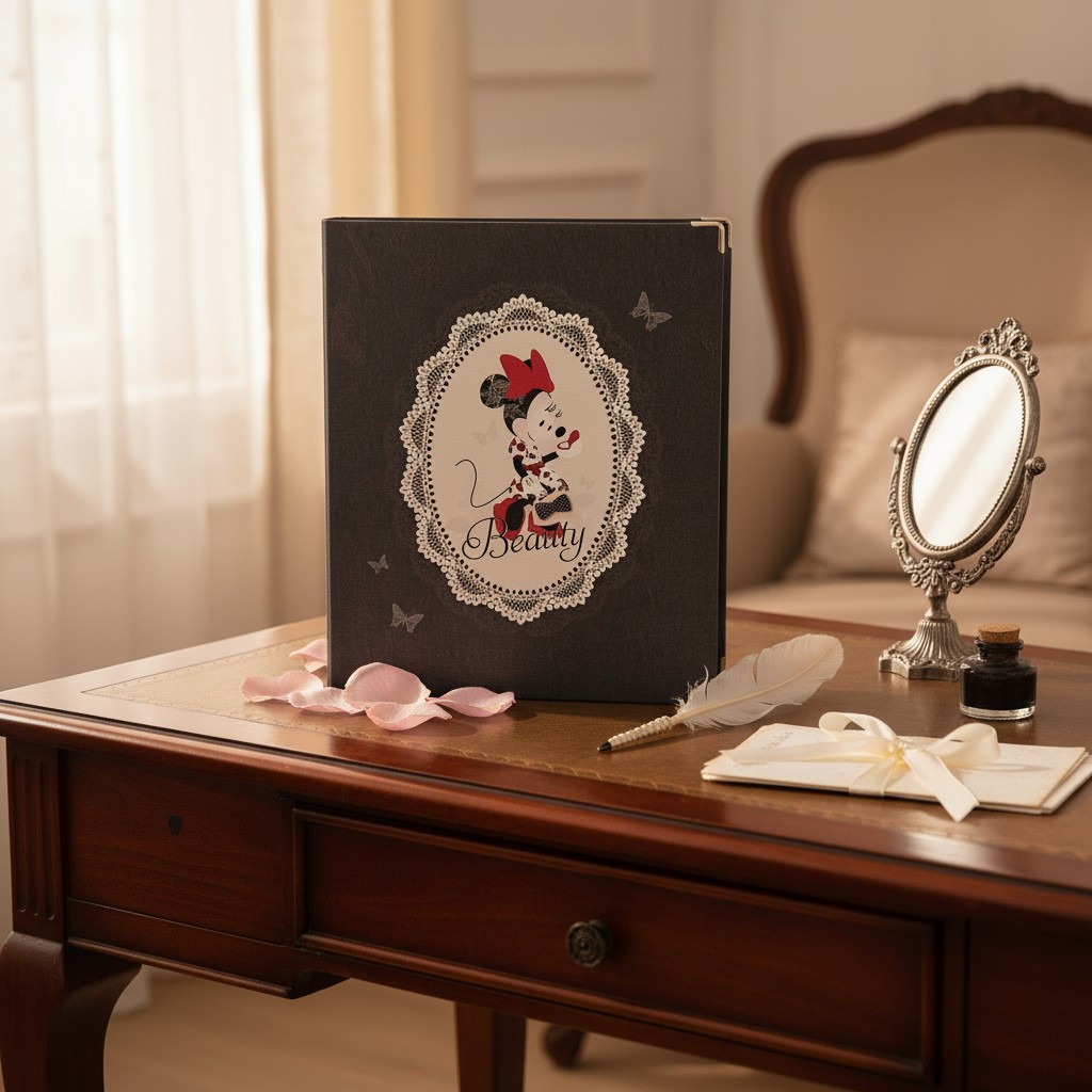 精裝3孔夾 Minnie Mouse   (DPAC-31302A)