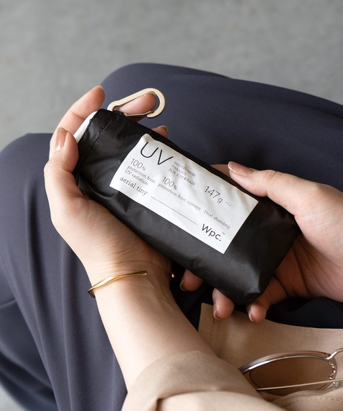 日本 Wpc. 超輕 Tiny 系列  防UV 完全遮光涼感 晴雨兩用縮骨遮