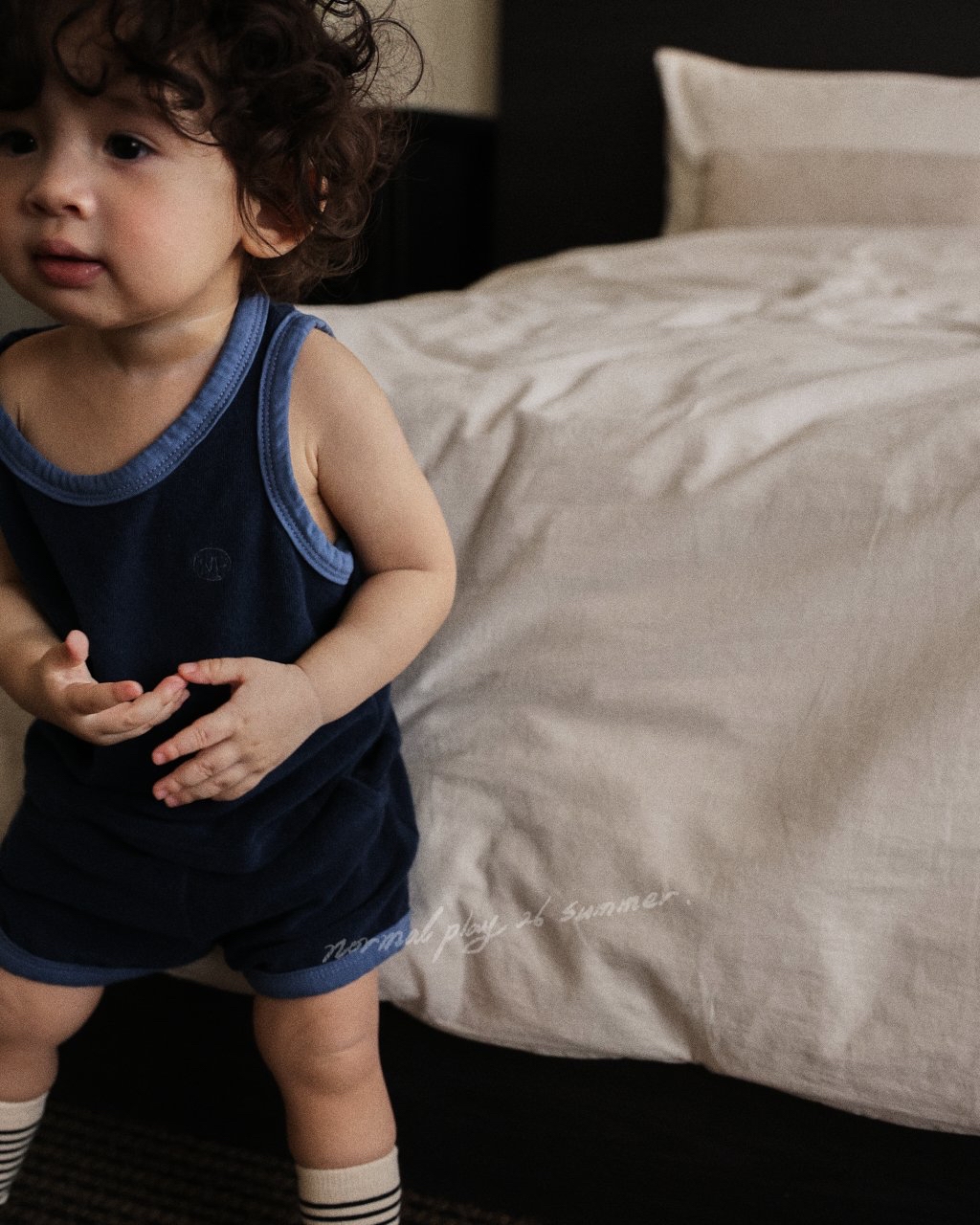 Normalplay | Sleeveless (Navy M 95-100)