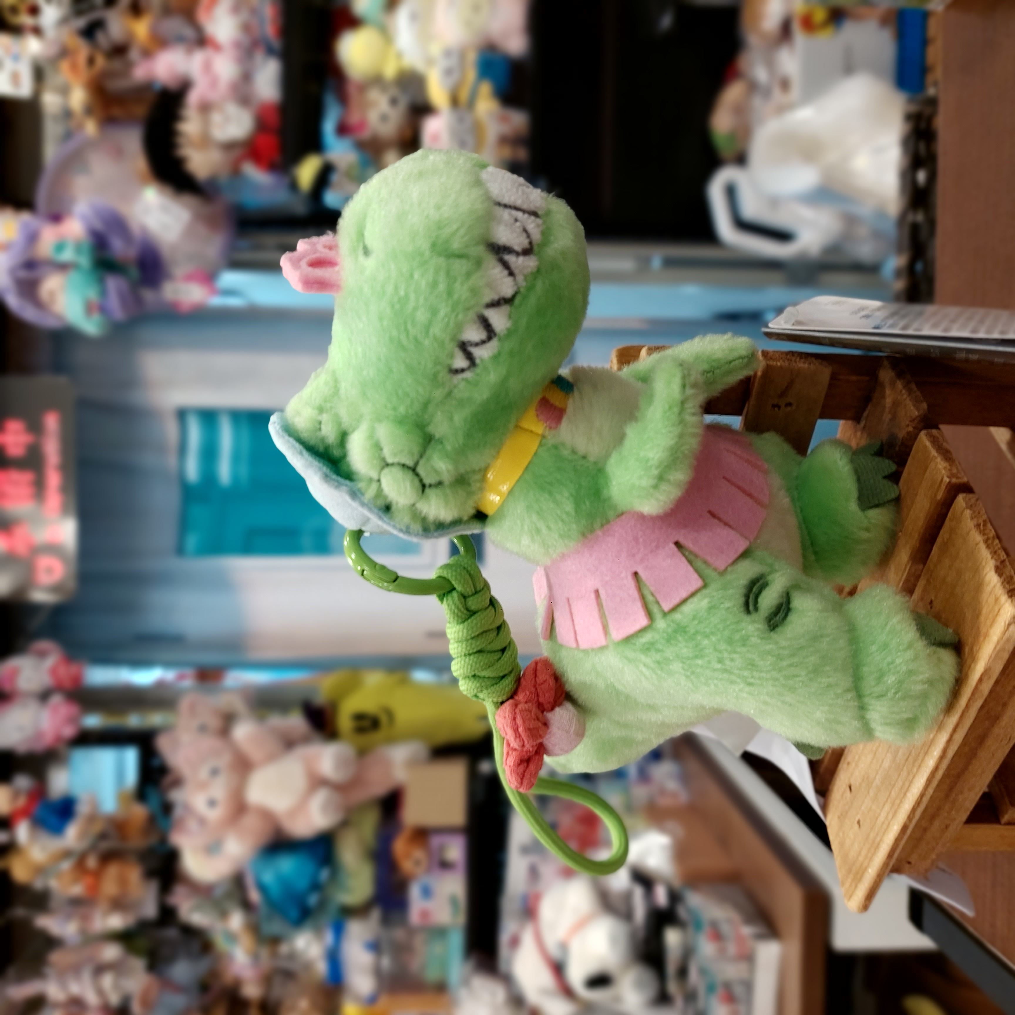原裝日本 Toy Story 系列 爆爆龍 Rex  公仔吊飾 掛件