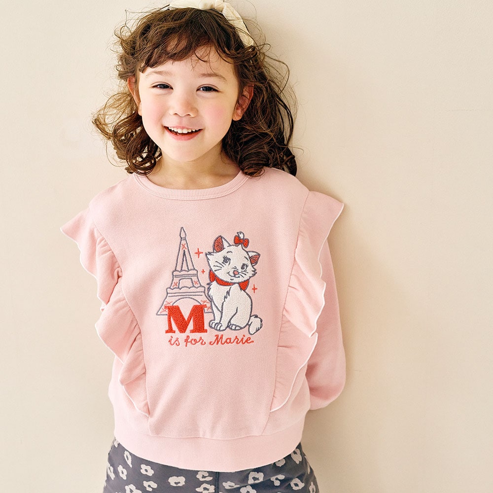 🆕【⭐訂購⭐】🇯🇵日本直送 🌀 #Disney #Mario 荷葉邊 相良刺繡衛衣 [2款選] 🌀 [PLIA-0213] [261029]