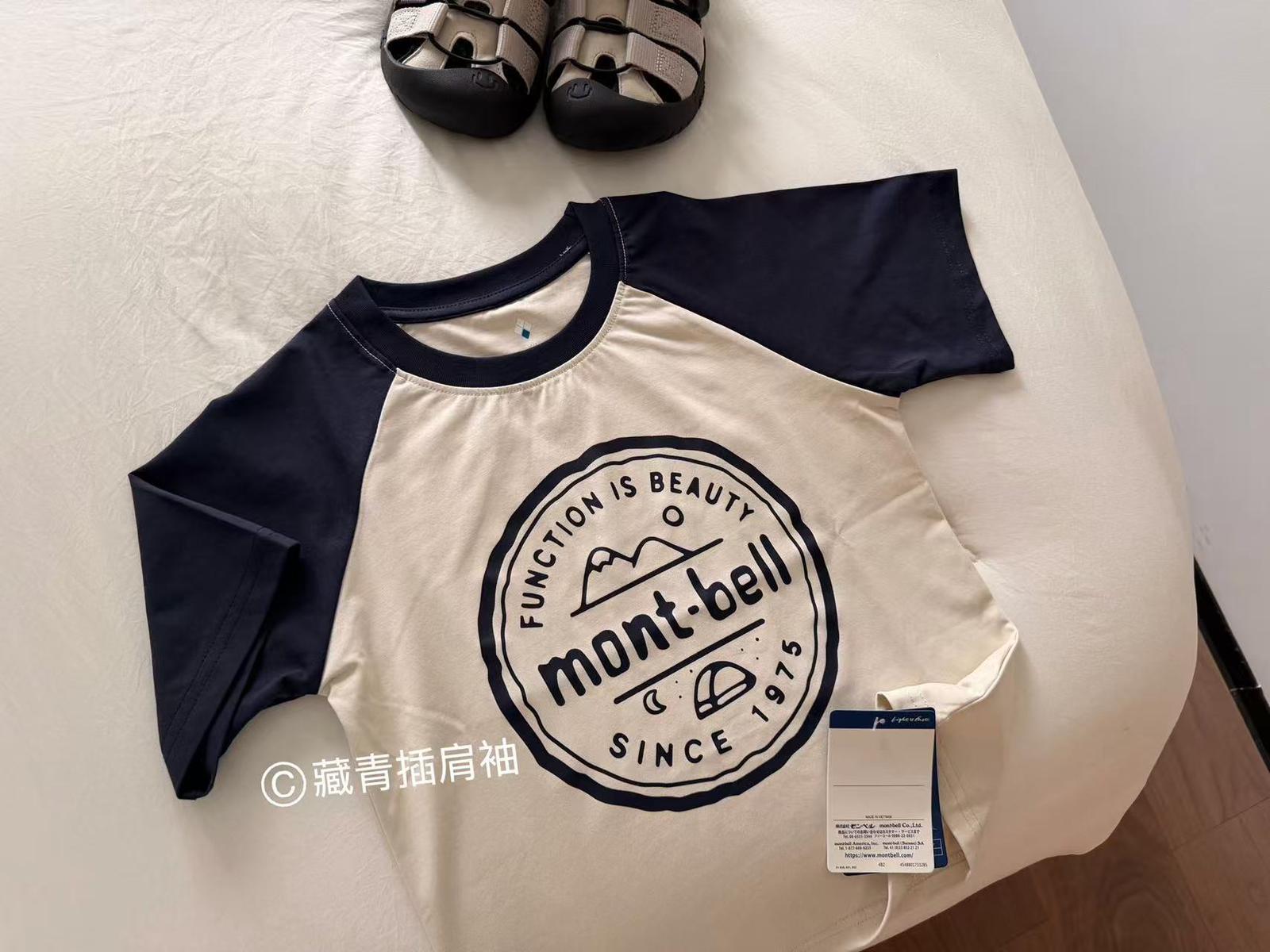 🌟*預售*🌟2件$99。日單 montbell 系列印花短袖