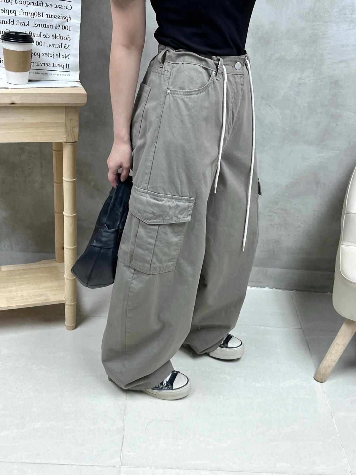 S07 束腰工裝褲