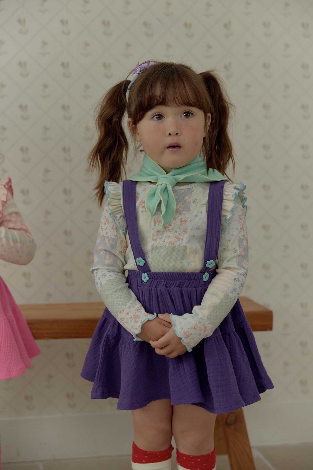 Girls | Harmony Suspender Skirt