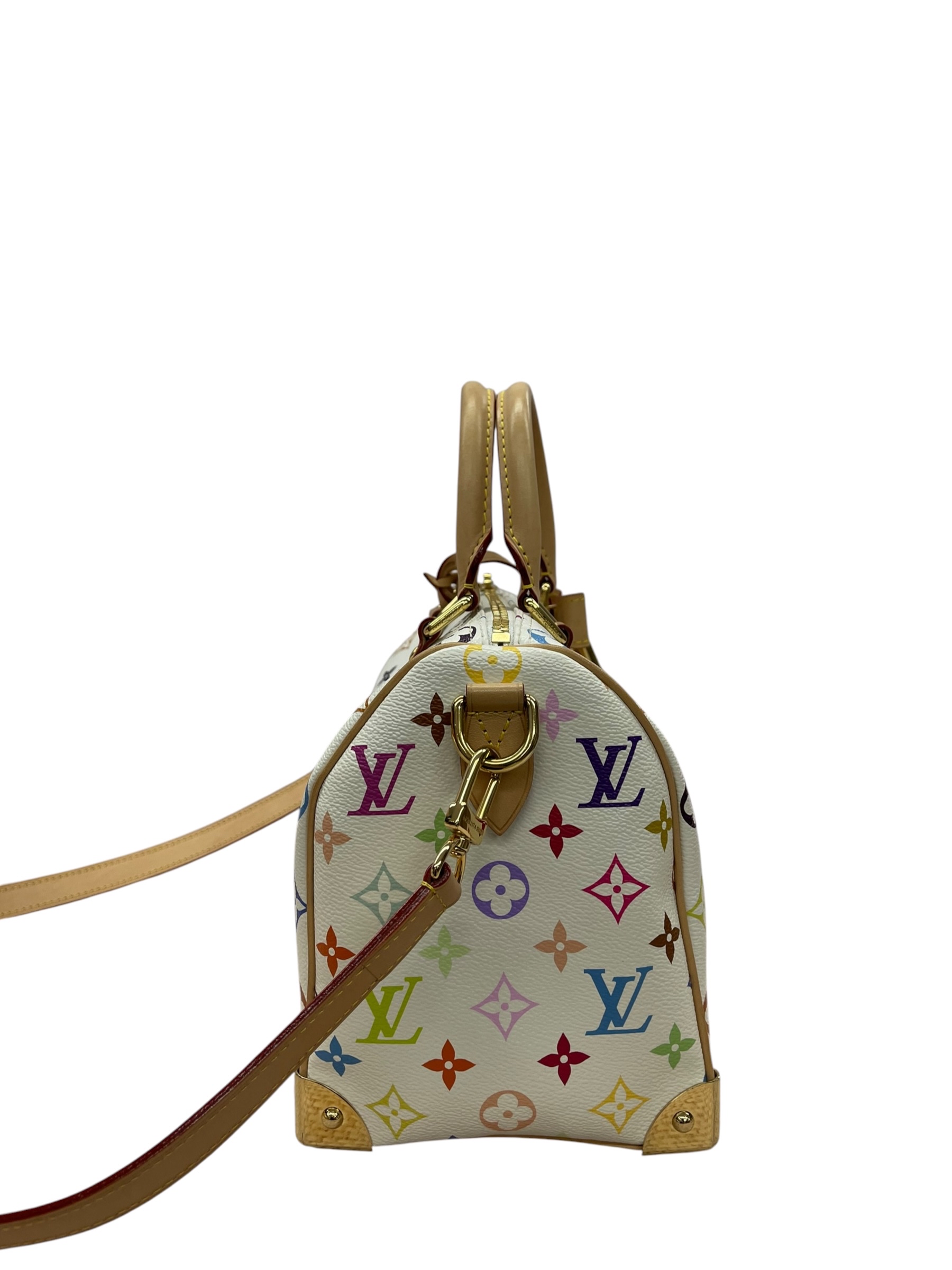 Pre-Owned LV x Takashi Murakami Speedy Soft Bandouliere / Product Code: 082720