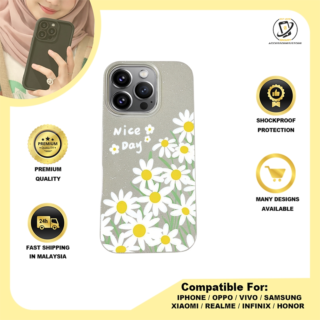 BLING CASE PHONE FOR IPHONE - DESIGN FLOWER N