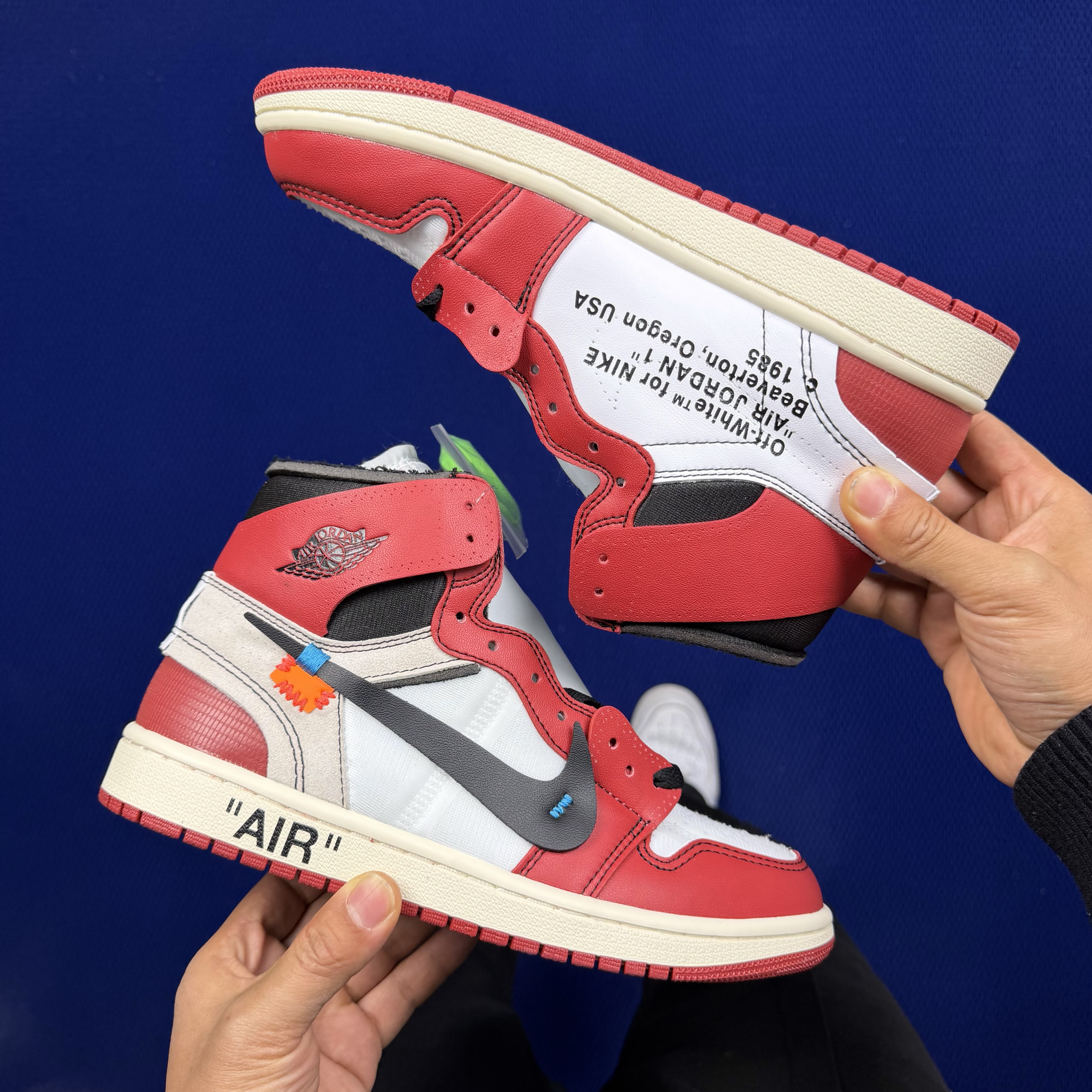 Nike Air Jordan 1 x Off-White Retro High OG 'Chicago' AA3834-101
