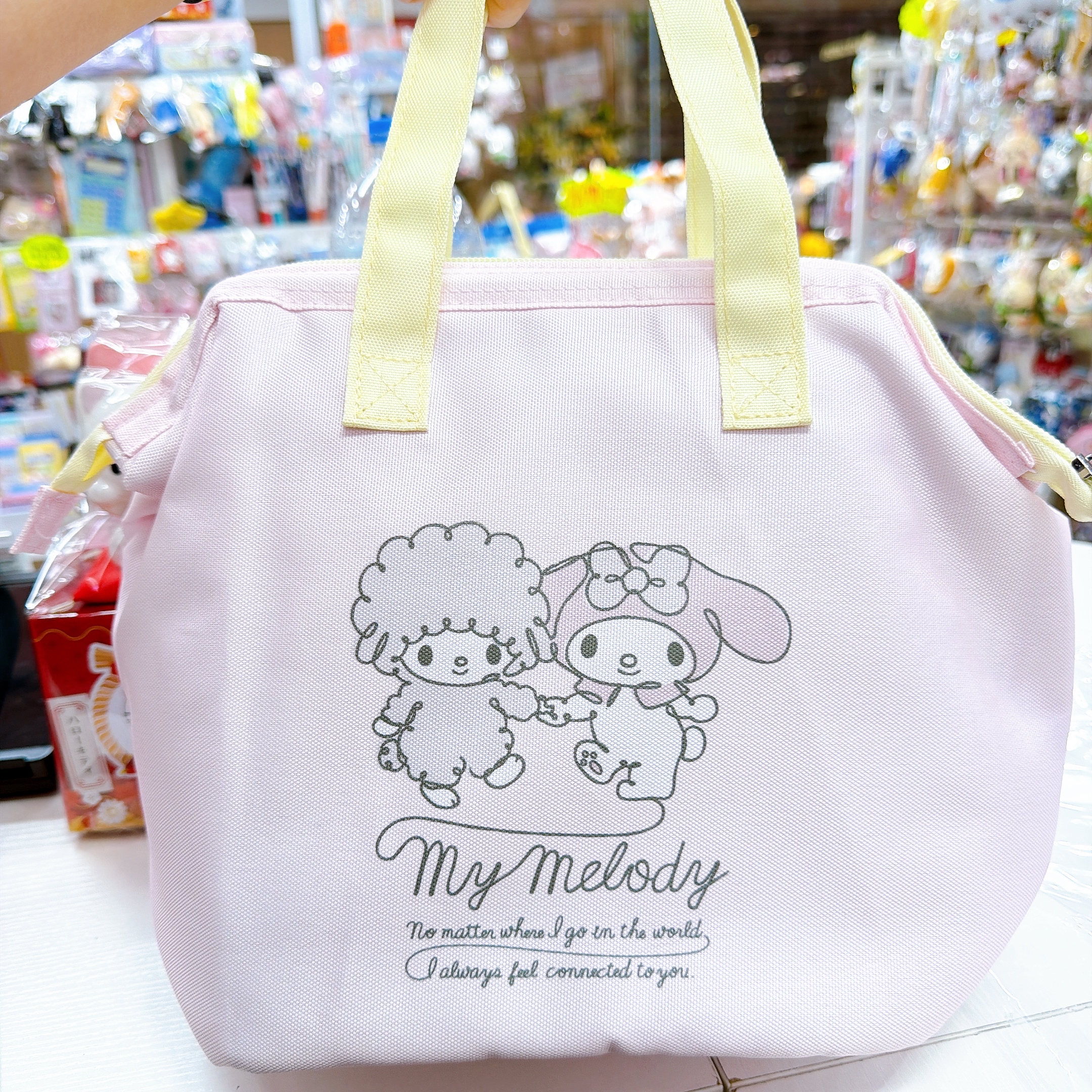 日本直送sanrio大容量保溫袋 飯袋