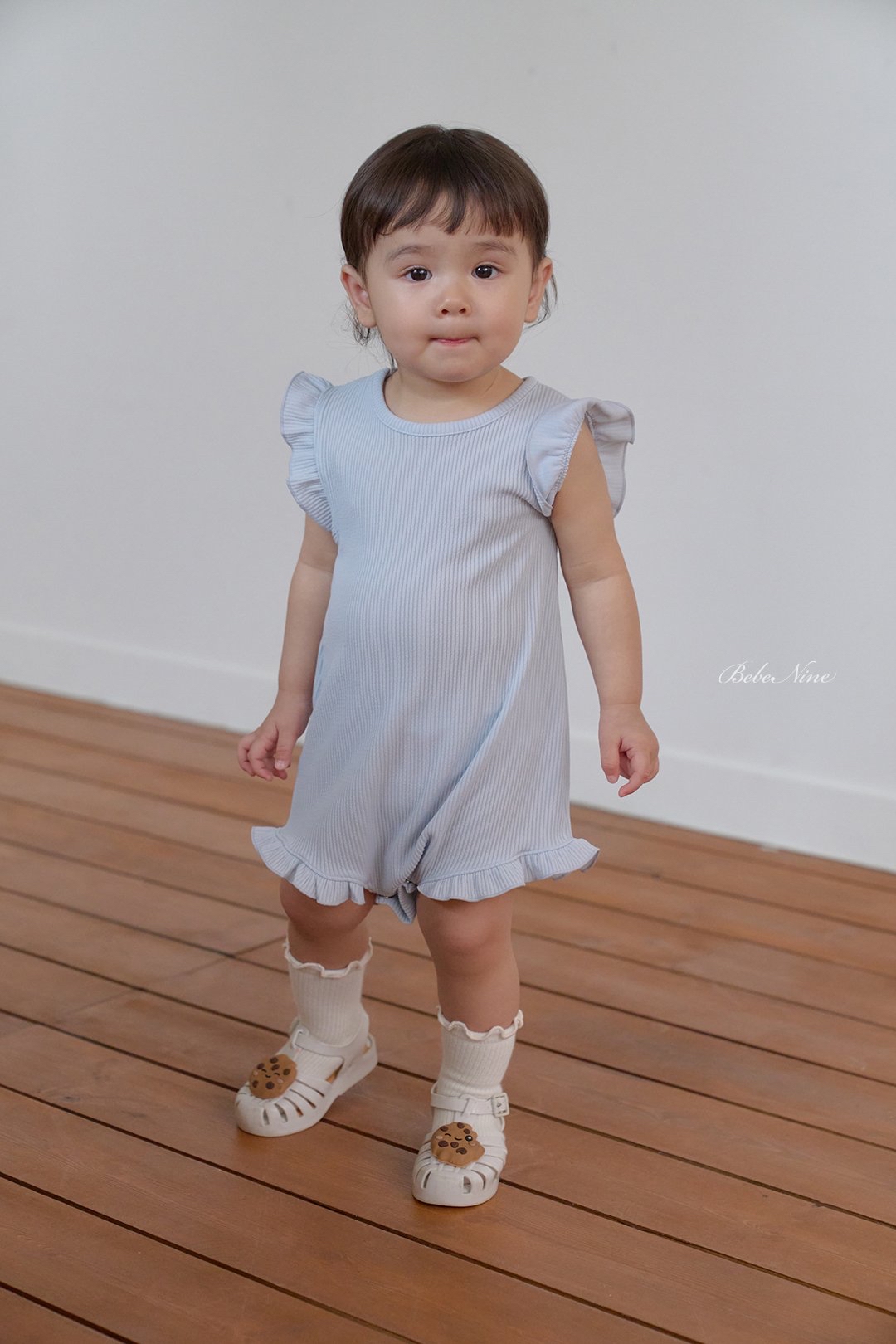 ☀️預訂 韓國直送☀️🇰🇷Bebenine三色荷葉邊無袖連身服