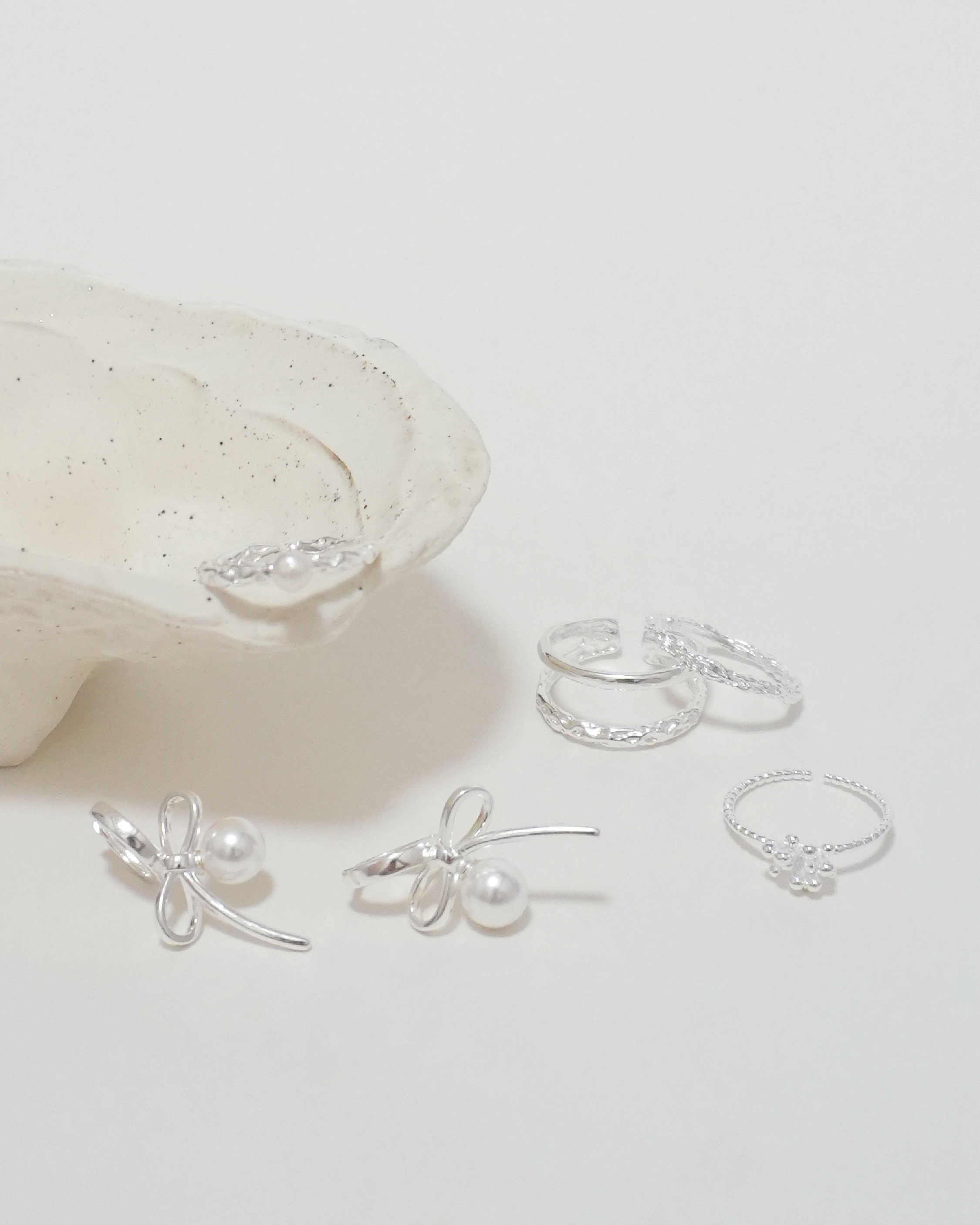 Lustrous Pearl Balletcore Earrings
