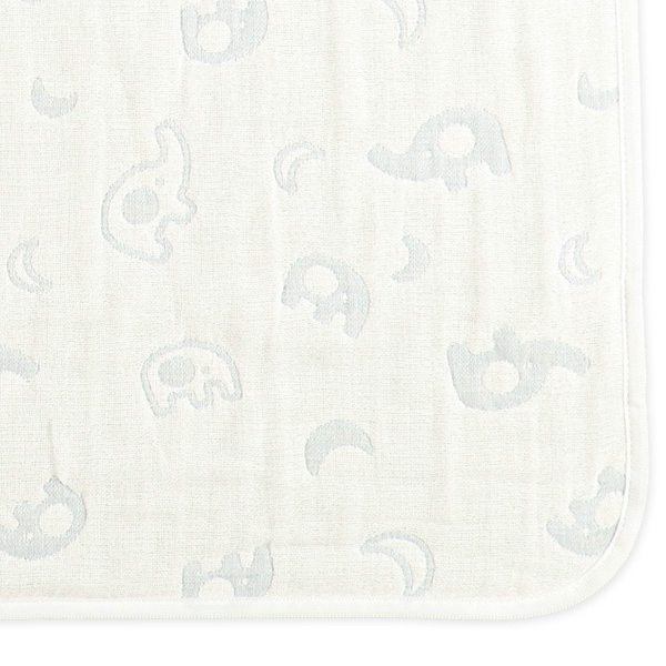 🇯🇵預訂 日本直送🇯🇵兩色動物圖案滿印棉紗包被襁褓